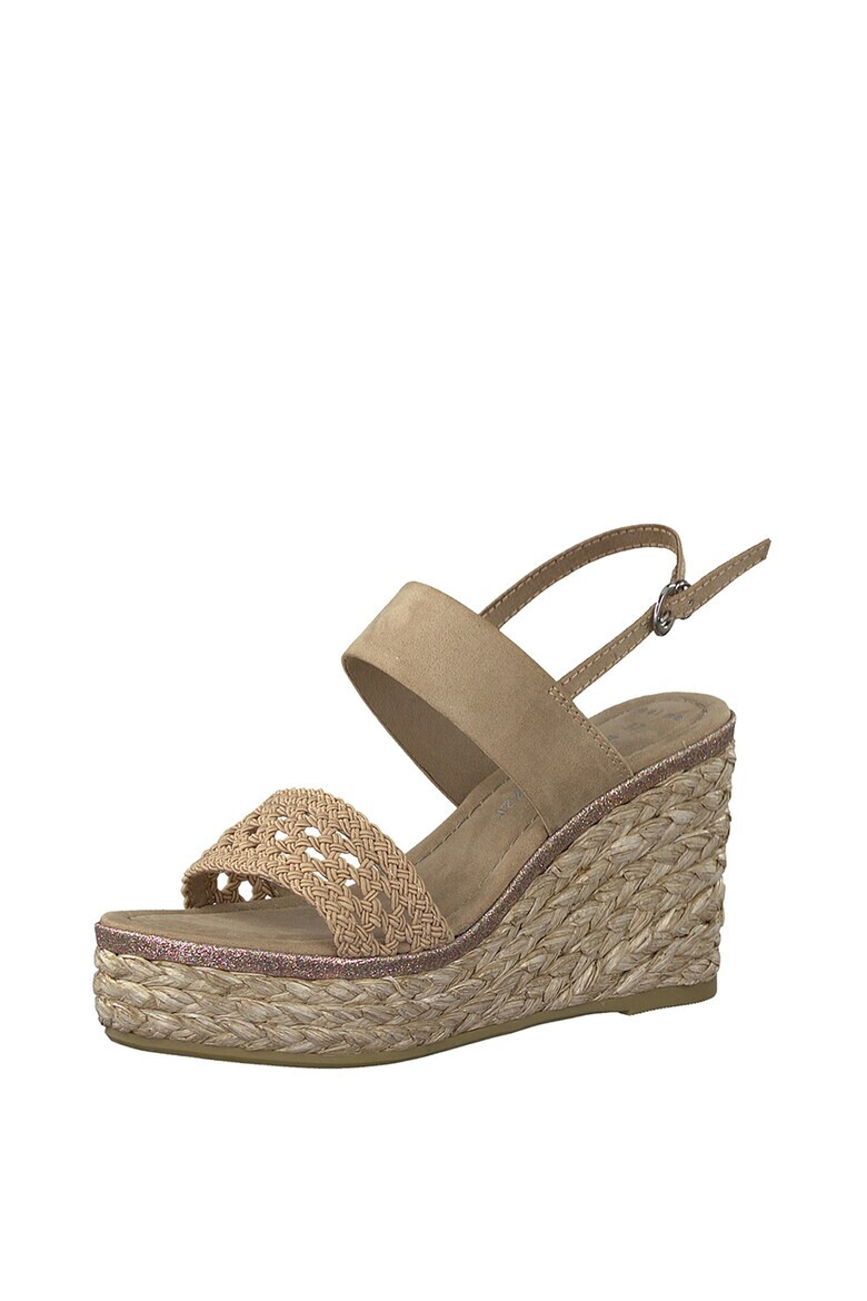 Marco Tozzi Sandale tip espadrile wedge - Pled.ro