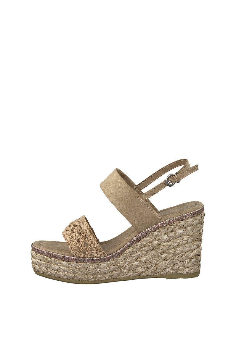 Marco Tozzi Sandale tip espadrile wedge - Pled.ro