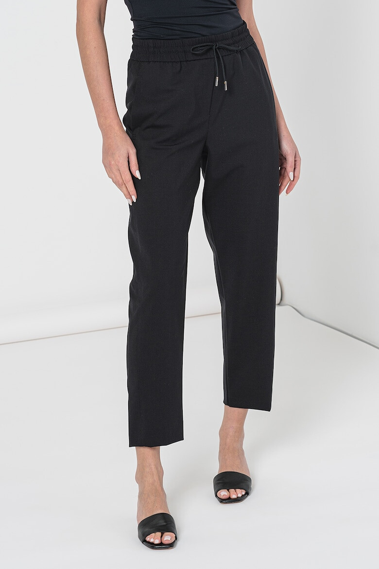 Marella Pantaloni crop cu talie ajustabila - Pled.ro