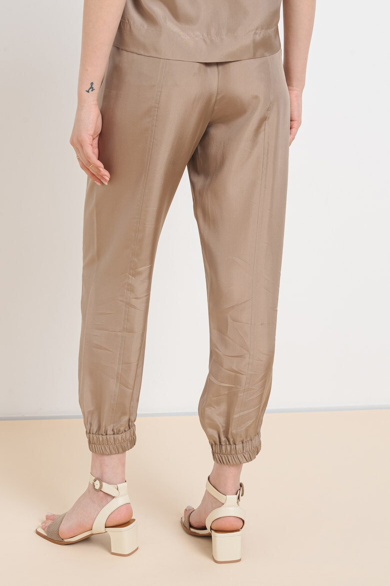 Marella Pantaloni crop cu talie ajustabila - Pled.ro