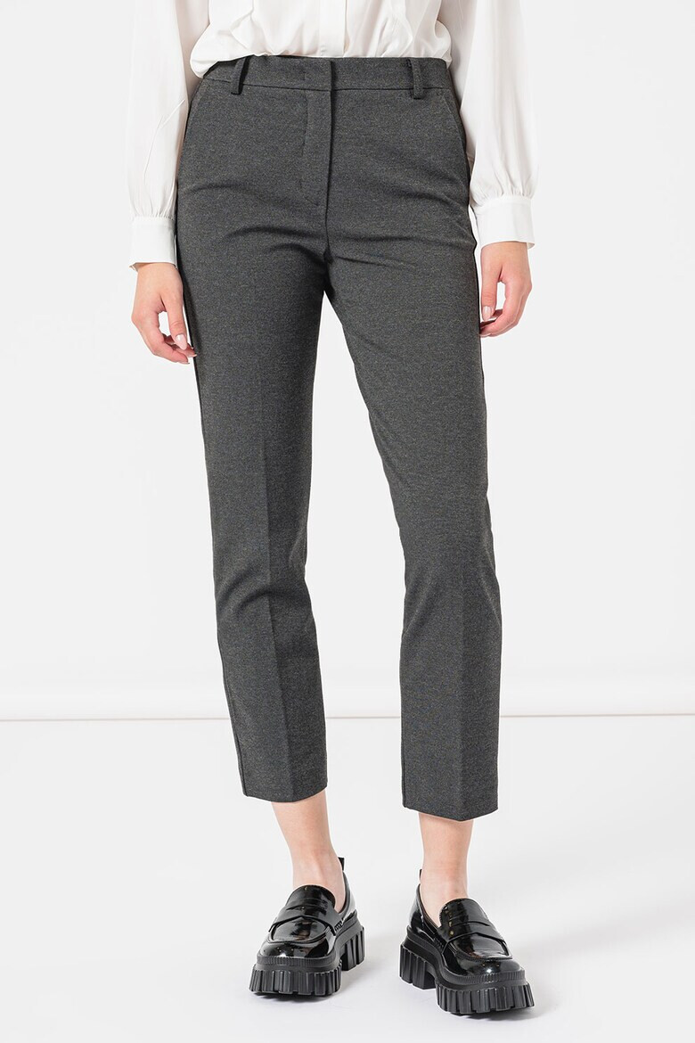 Marella Pantaloni crop cu talie inalta Raphael - Pled.ro