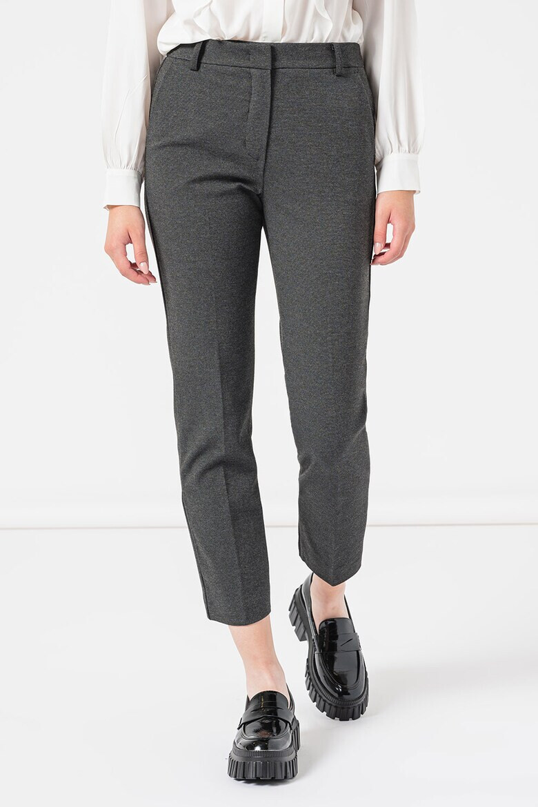 Marella Pantaloni crop cu talie inalta Raphael - Pled.ro