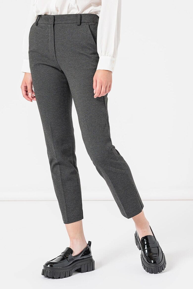 Marella Pantaloni crop cu talie inalta Raphael - Pled.ro