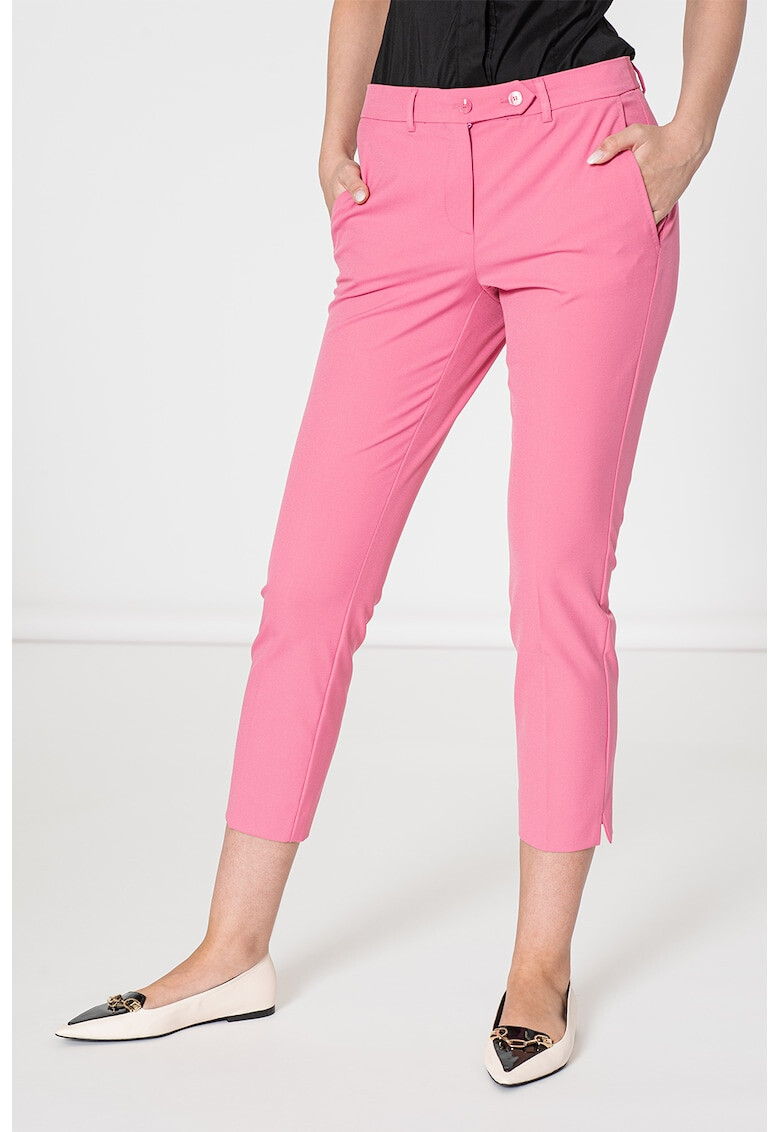 Marella Pantaloni crop cu talie medie Aprile - Pled.ro