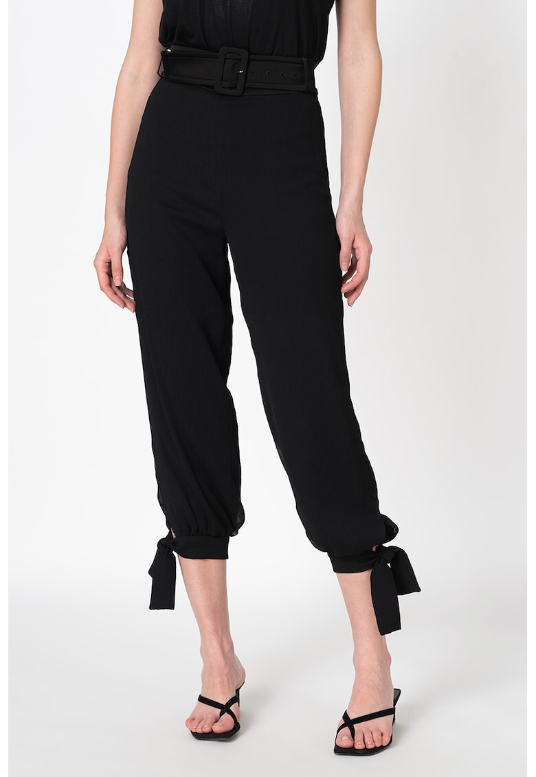 Marella Pantaloni relaxed fit cu curea Eulalia - Pled.ro