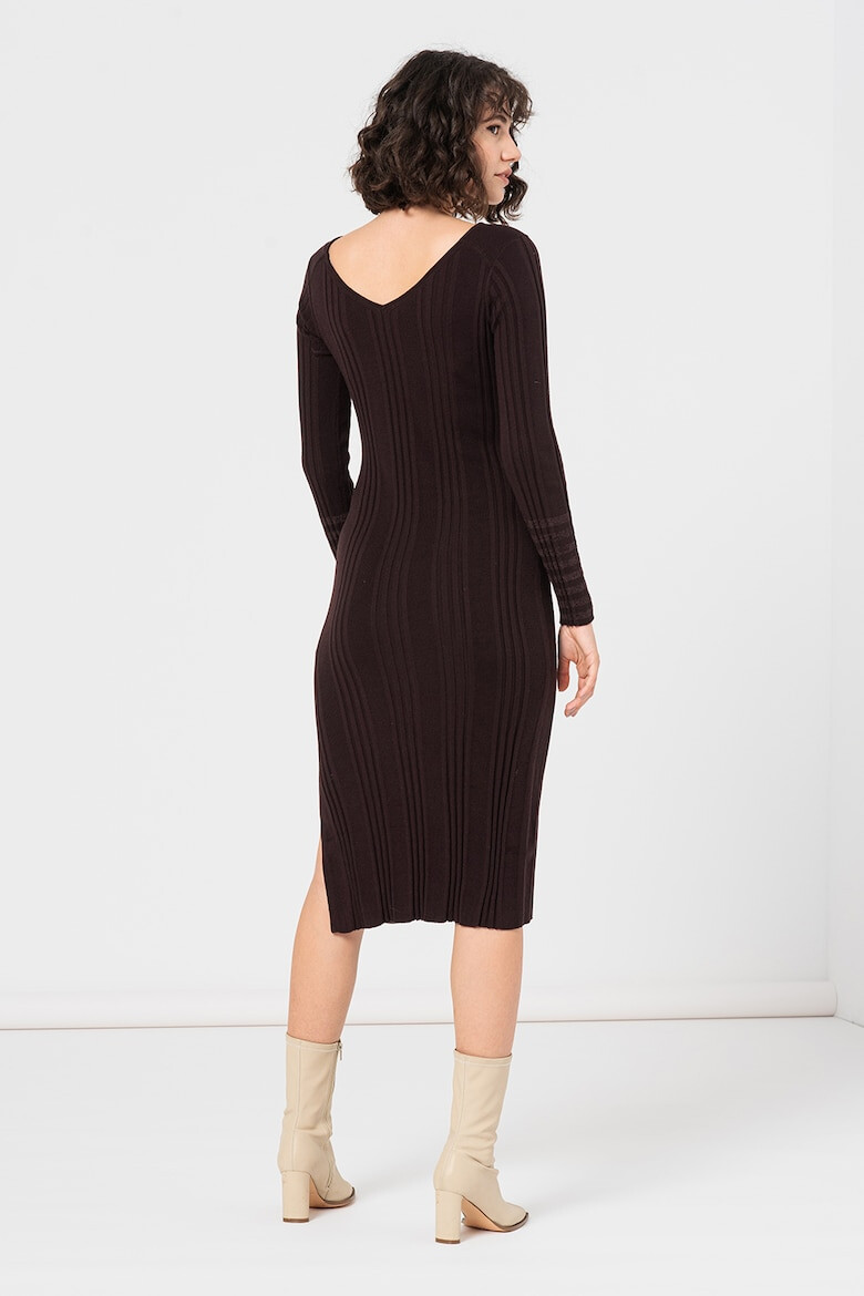 Marella Rochie striata cu slit lateral Fatto - Pled.ro