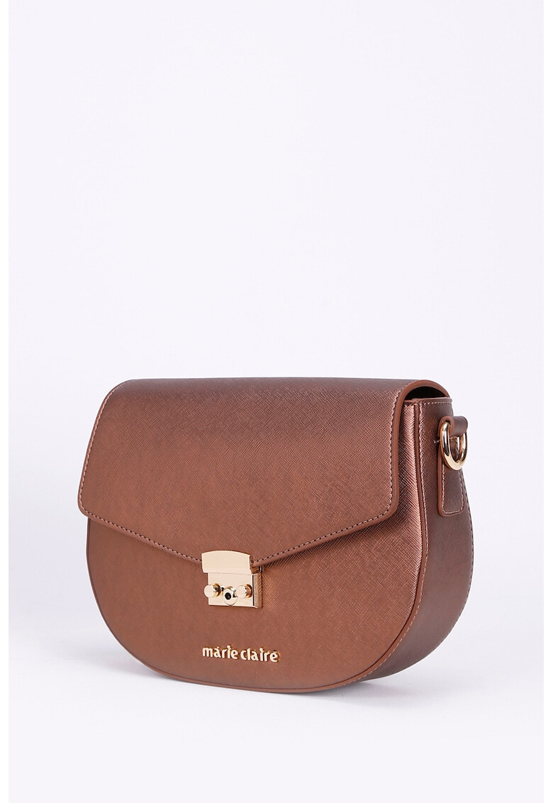 Marie Claire Geanta crossbody din piele ecologica cu aplicatie logo metalica - Pled.ro