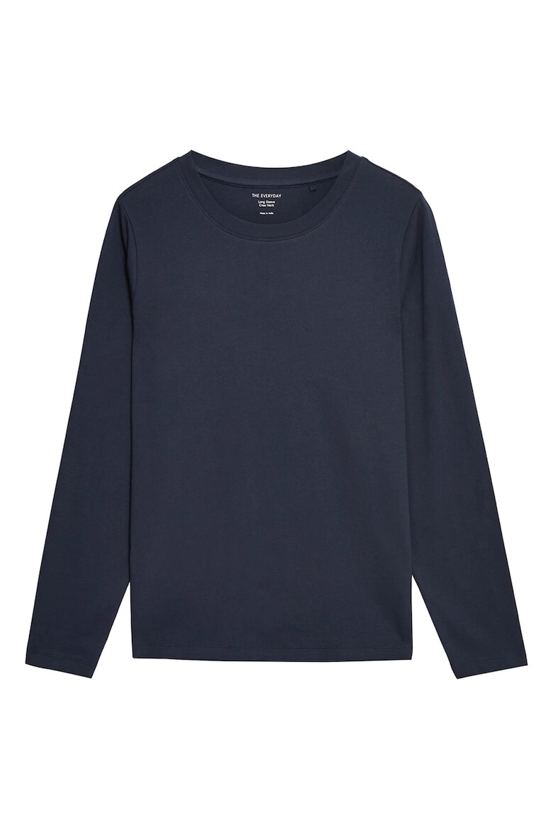 Marks & Spencer Bluza de bumbac cu decolteu rotund - Pled.ro