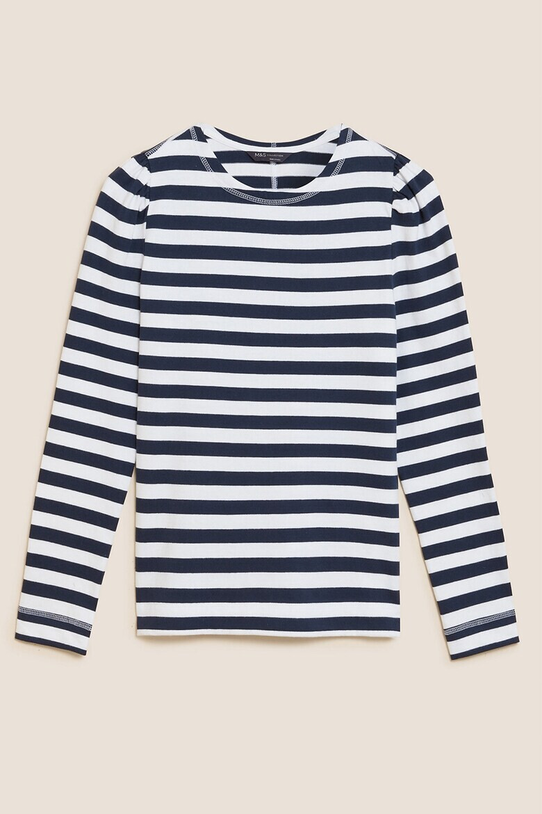 Marks & Spencer Bluza de bumbac cu model cu dungi - Pled.ro