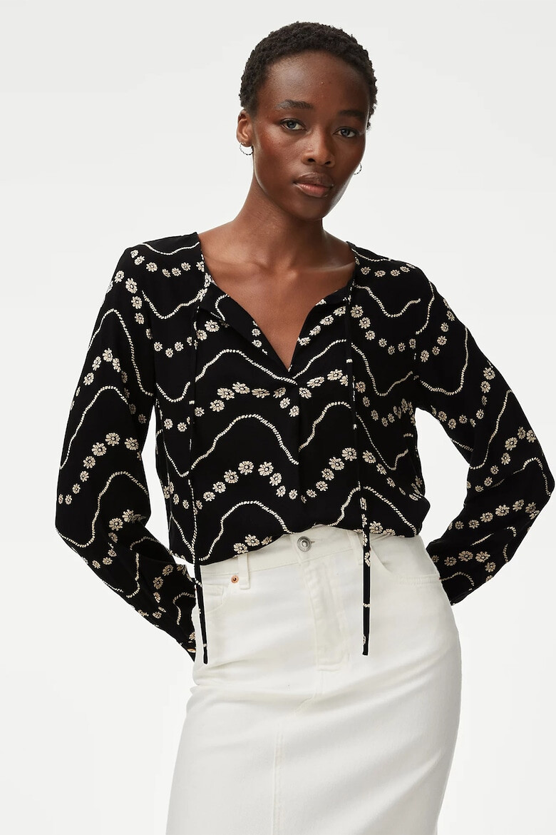 Marks & Spencer Bluza lejera cu model - Pled.ro