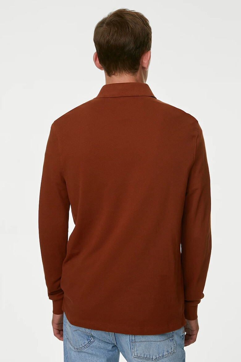 Marks & Spencer Bluza polo din pique de bumbac - Pled.ro