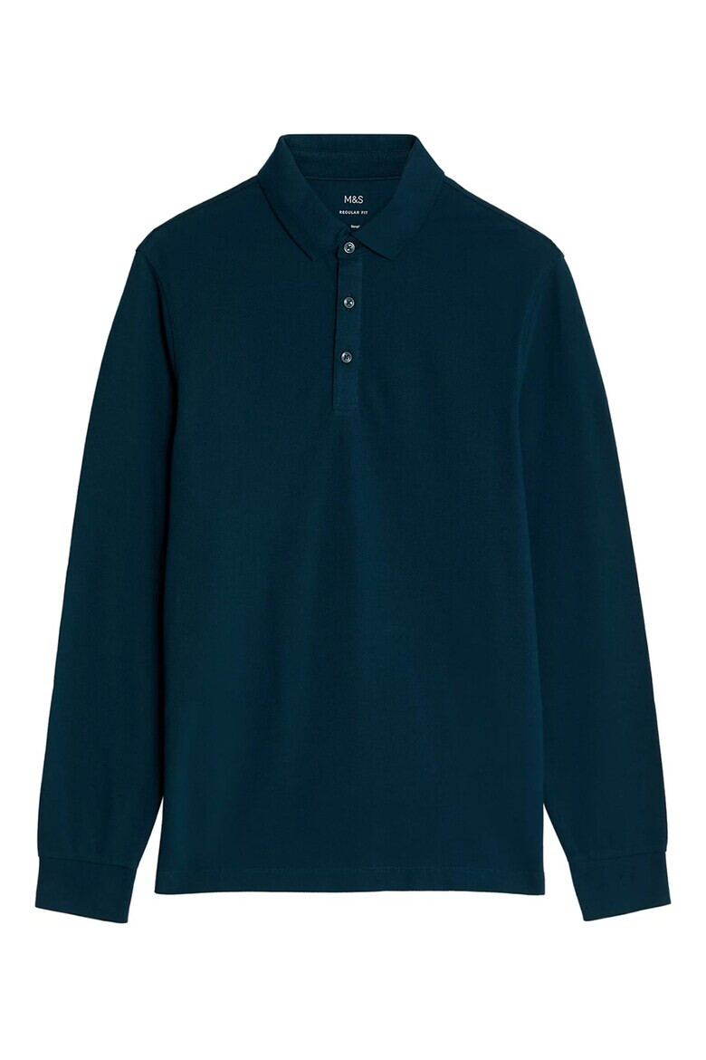 Marks & Spencer Bluza polo din pique de bumbac - Pled.ro