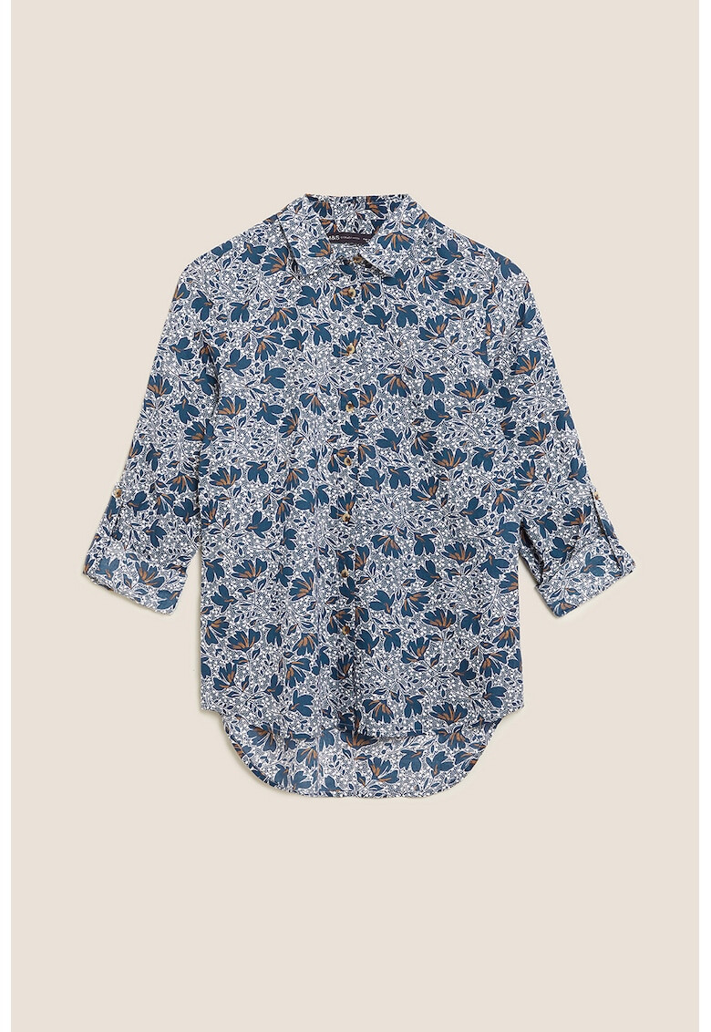 Marks & Spencer Camasa cu model floral - Pled.ro