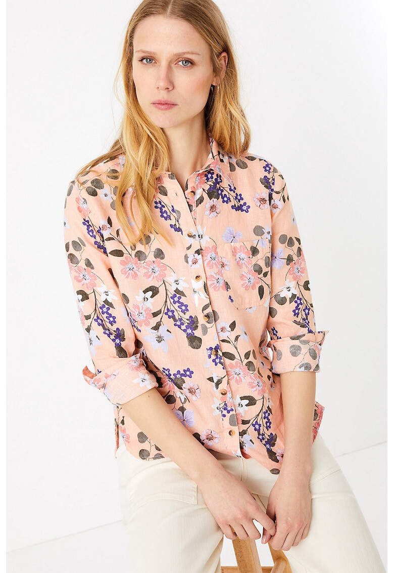 Marks & Spencer Camasa de in cu model floral - Pled.ro