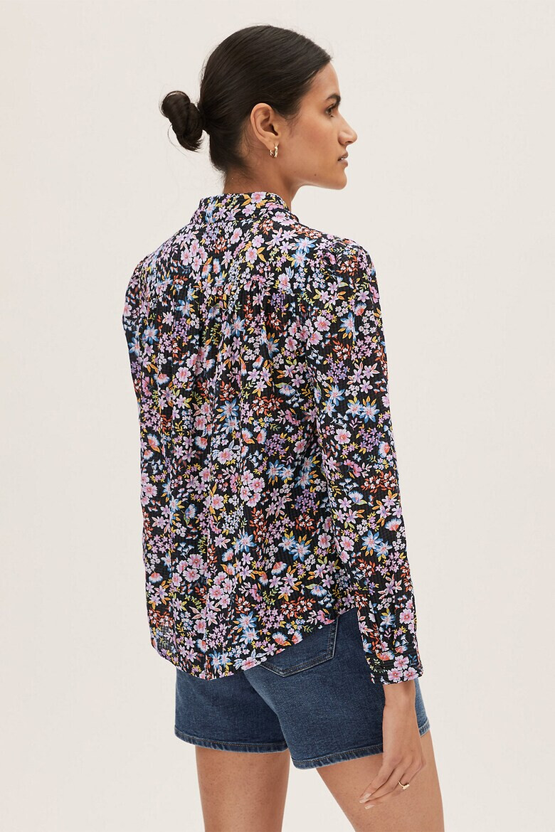 Marks & Spencer Camasa din amestec de bumbac cu model floral - Pled.ro