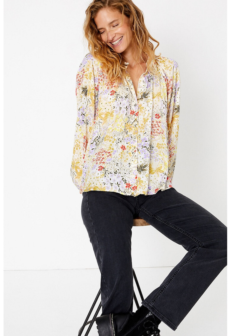 Marks & Spencer Camasa lejera cu model floral - Pled.ro