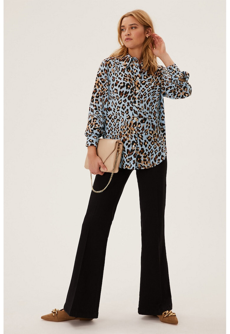 Marks & Spencer Camasa regular fit cu animal print - Pled.ro