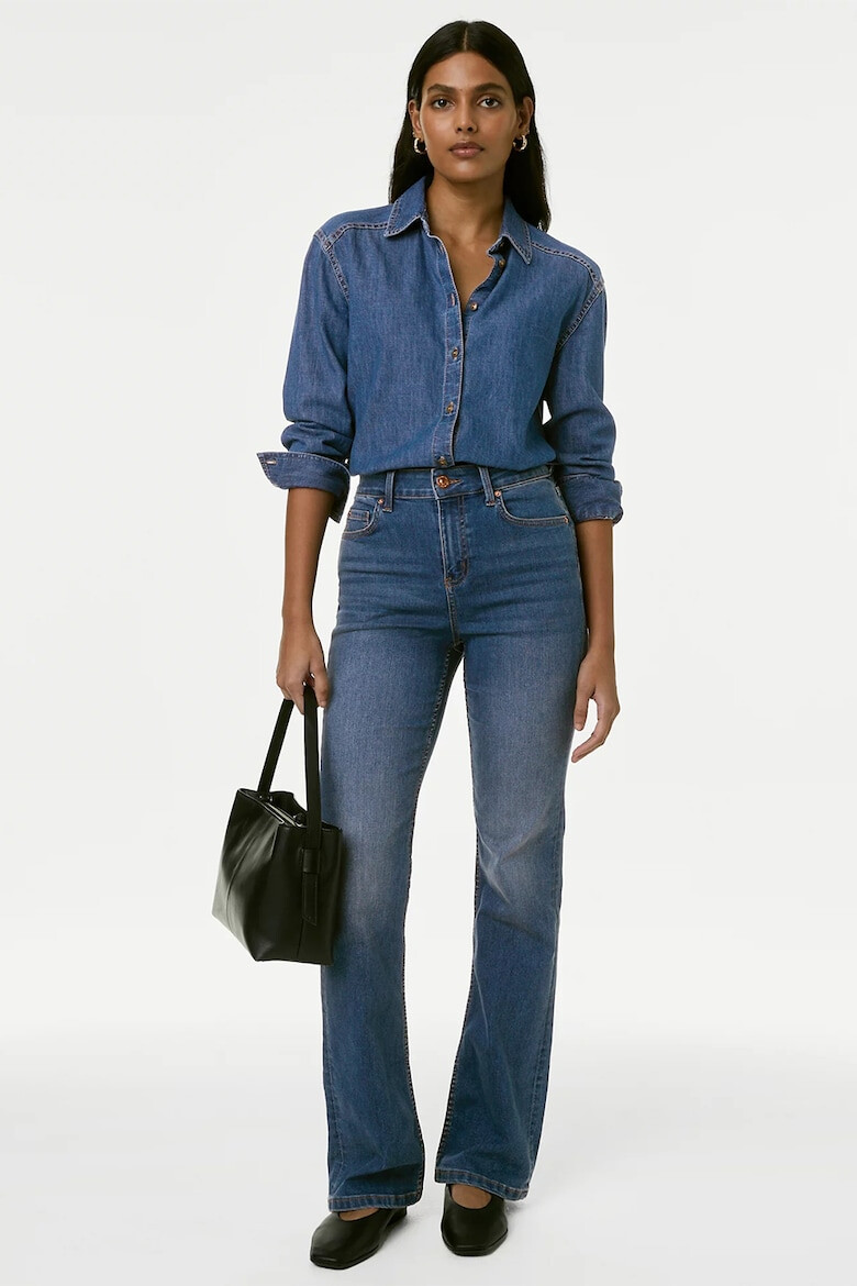 Marks & Spencer Camasa relaxed fit de denim - Pled.ro