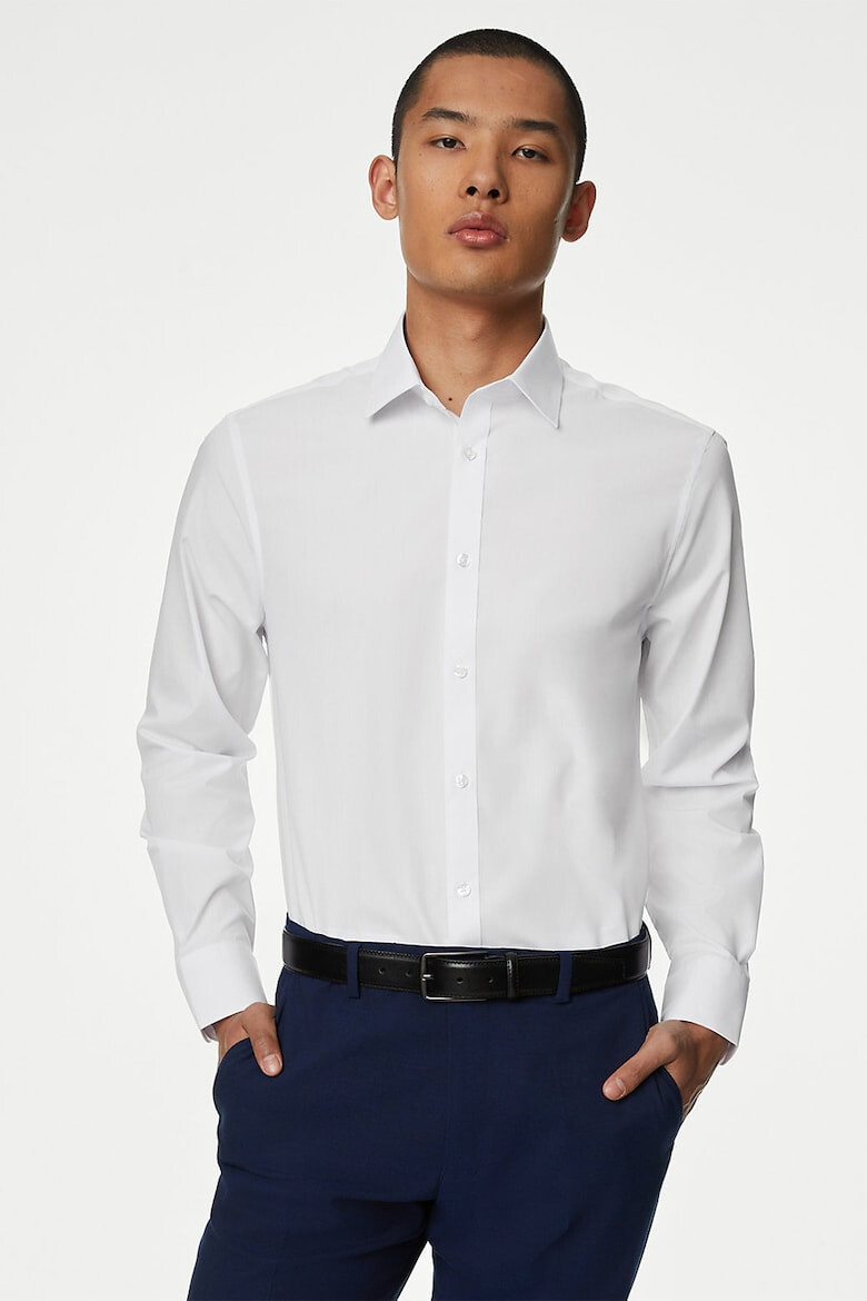 Marks & Spencer Camasa slim fit din amestec de bumbac - Pled.ro