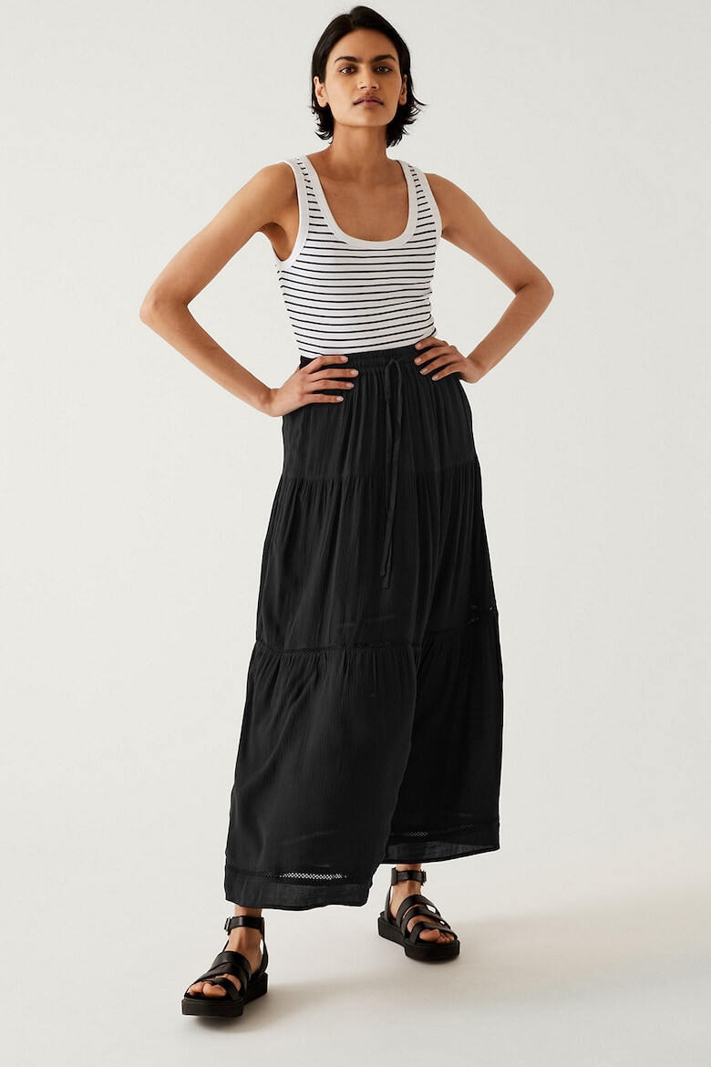 Marks & Spencer Fusta maxi cu model stratificat - Pled.ro