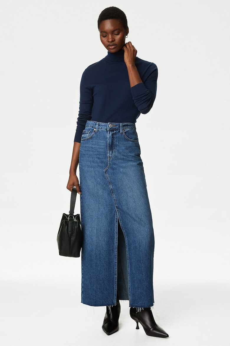 Marks & Spencer Fusta maxi din denim - Pled.ro