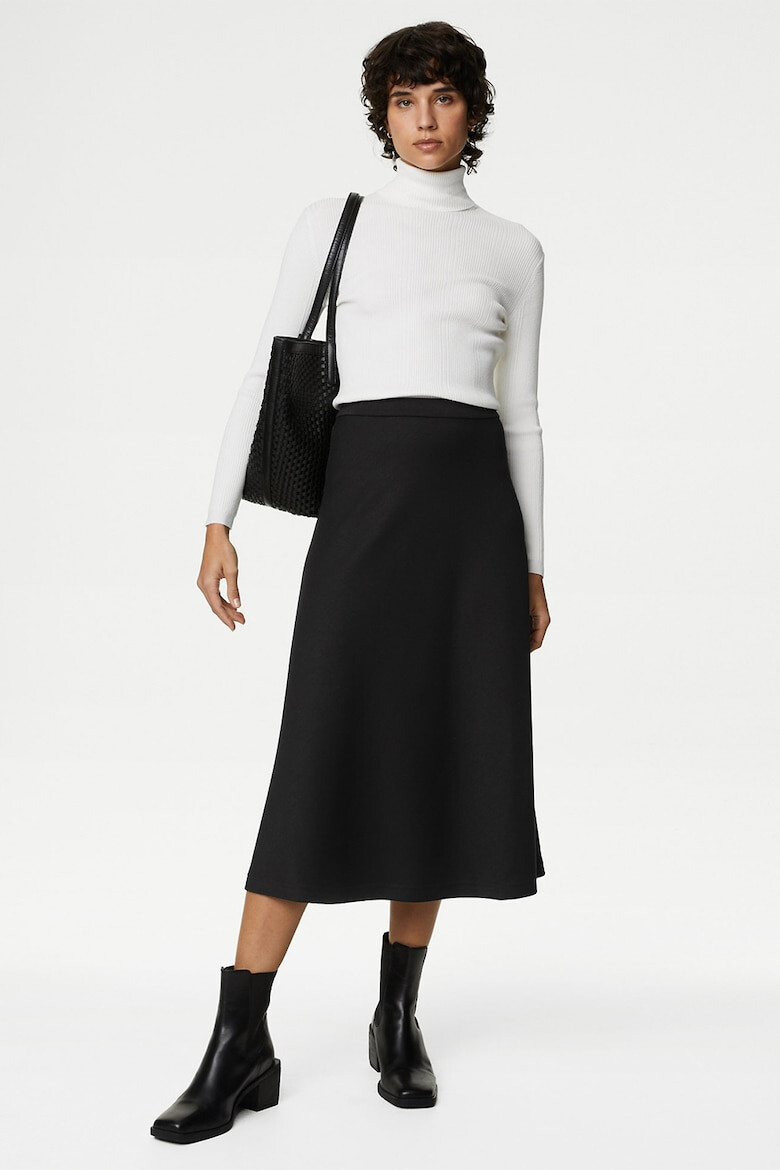 Marks & Spencer Fusta midi cu croiala in A - Pled.ro