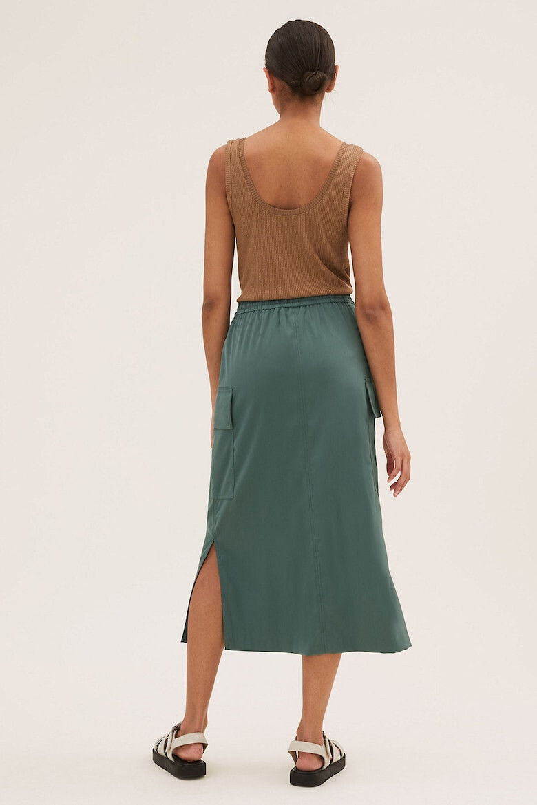 Marks & Spencer Fusta midi cu slituri laterale - Pled.ro