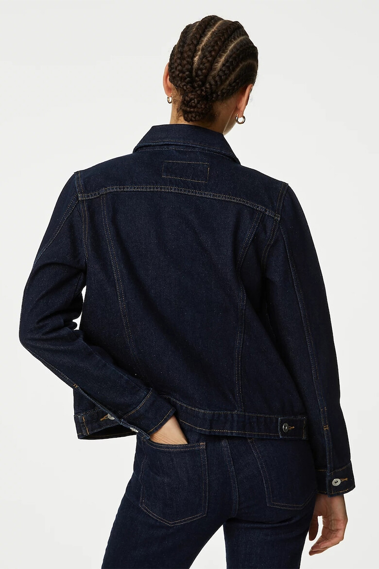 Marks & Spencer Jacheta denim cu buzunare - Pled.ro