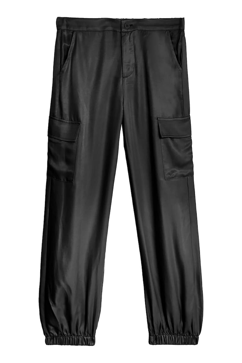 Marks & Spencer Pantaloni cargo cu aspect de satin - Pled.ro