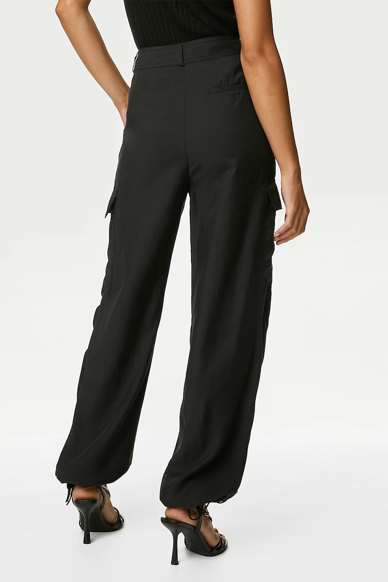 Marks & Spencer Pantaloni cargo cu talie inalta - Pled.ro