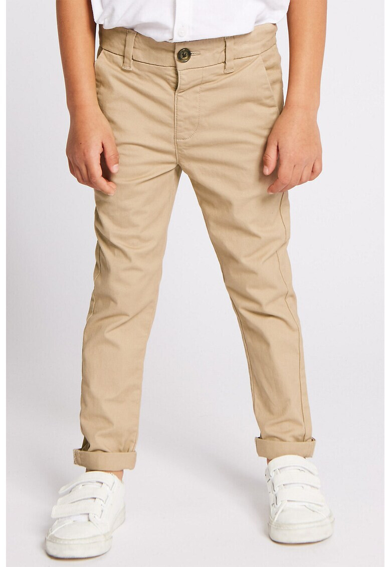 Marks & Spencer Pantaloni chino cu buzunare oblice - Pled.ro