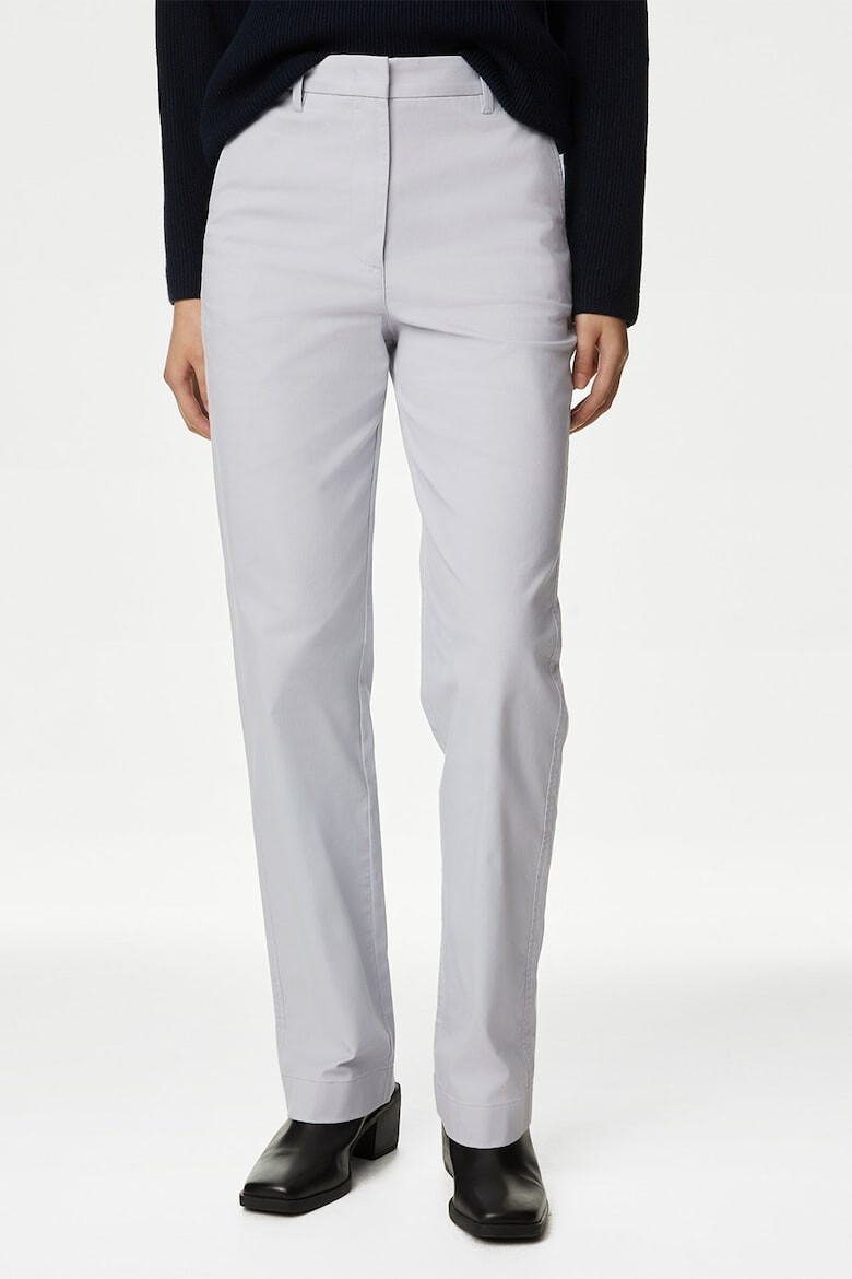 Marks & Spencer Pantaloni chino cu croiala dreapta - Pled.ro