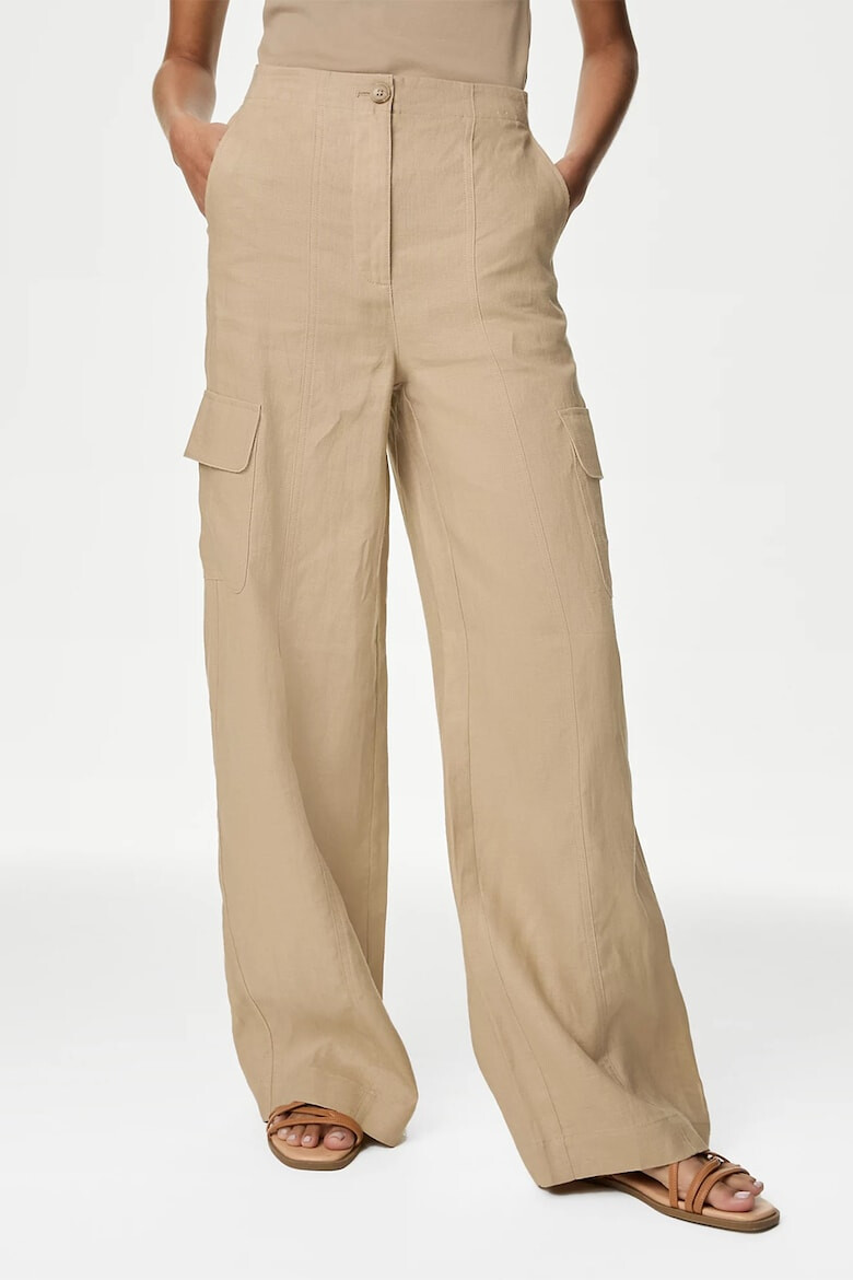 Marks & Spencer Pantaloni de in cu talie inalta - Pled.ro