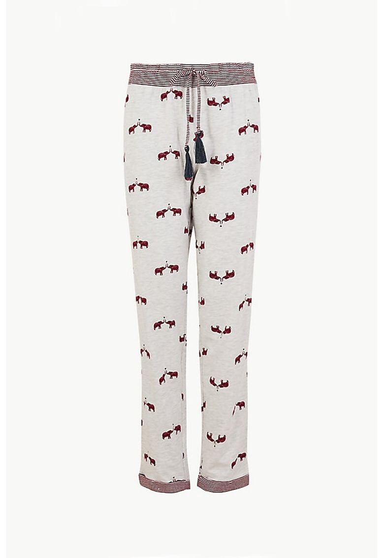 Marks & Spencer Pantaloni de pijama cu imprimeu elefant - Pled.ro