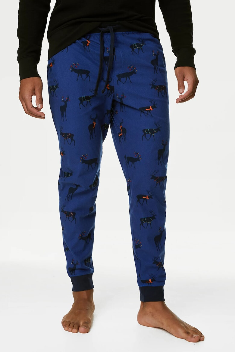 Marks & Spencer Pantaloni de pijama cu imprimeu grafic - Pled.ro