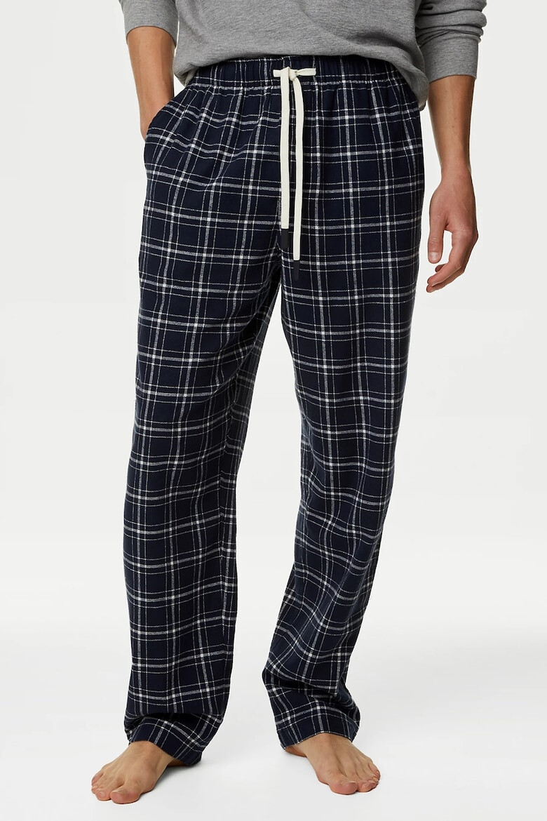 Marks & Spencer Pantaloni de pijama cu model in carouri - Pled.ro