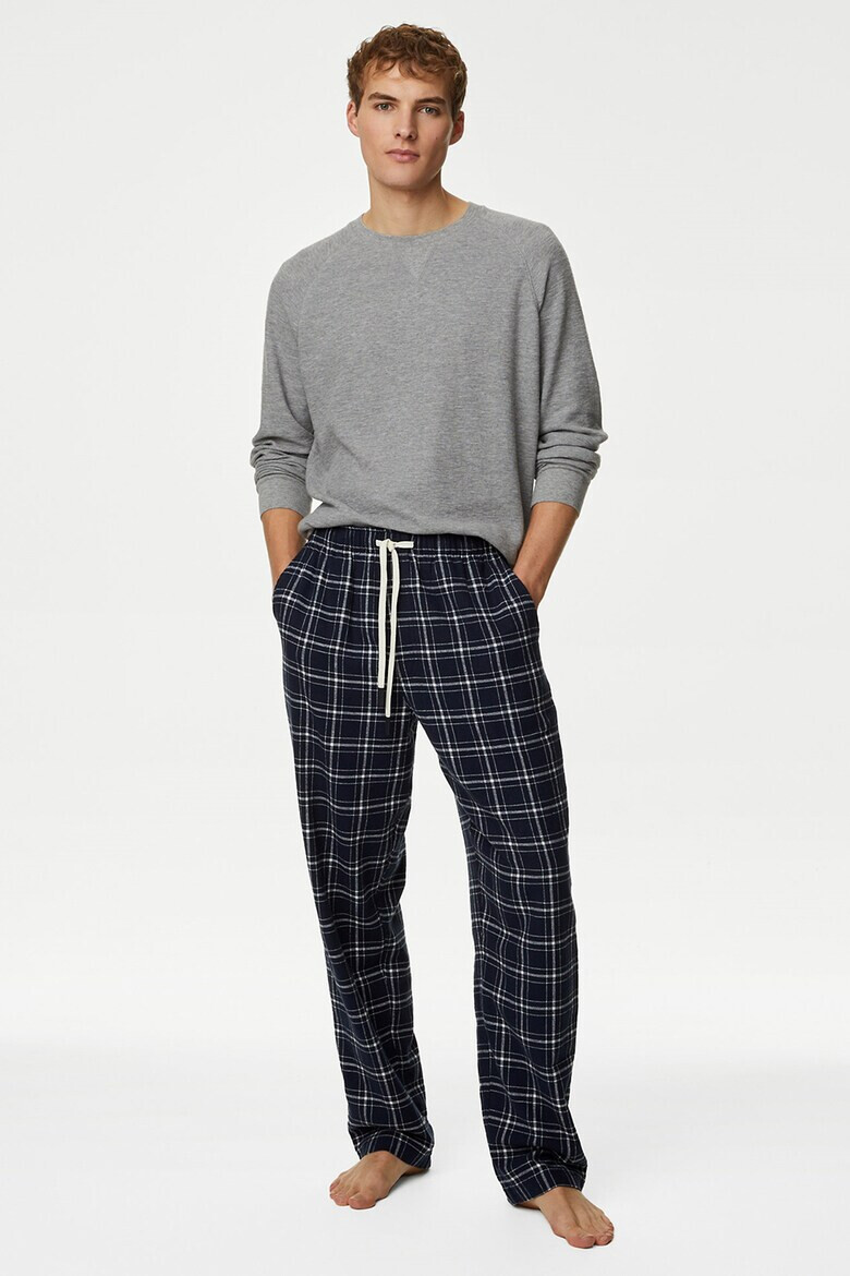 Marks & Spencer Pantaloni de pijama cu model in carouri - Pled.ro