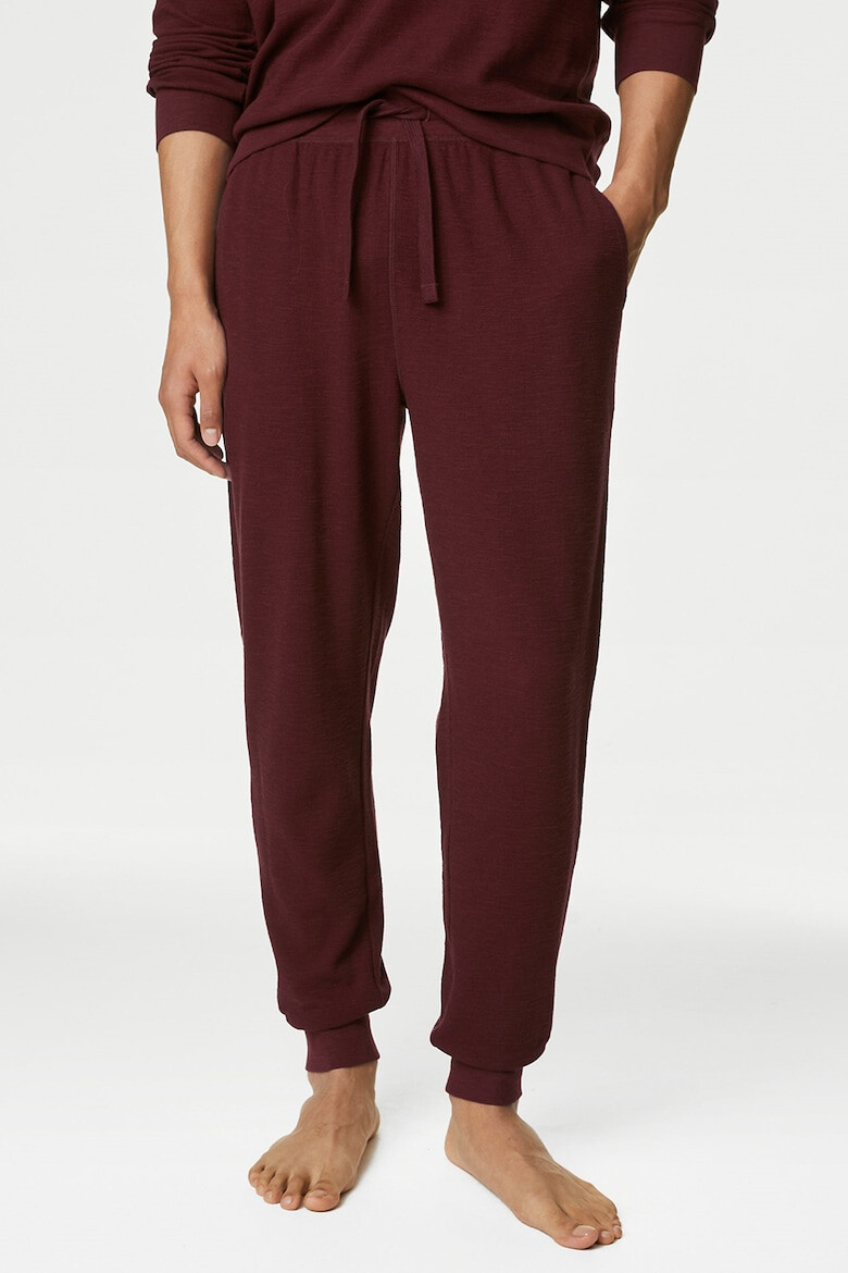 Marks & Spencer Pantaloni de pijama cu model uni - Pled.ro