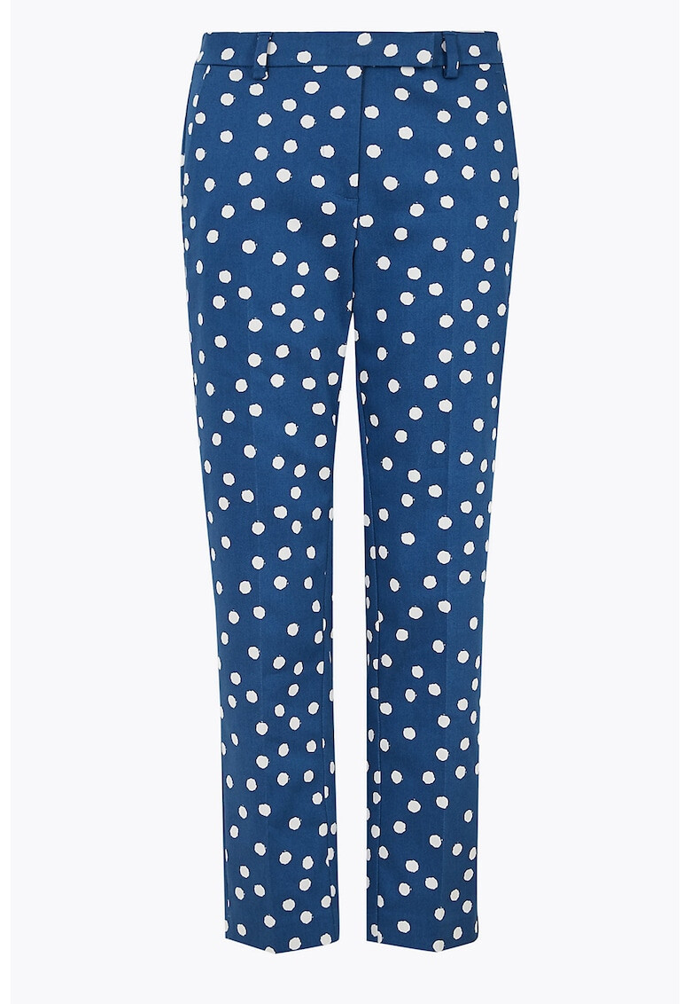 Marks & Spencer Pantaloni eleganti cu imprimeu cu buline - Pled.ro