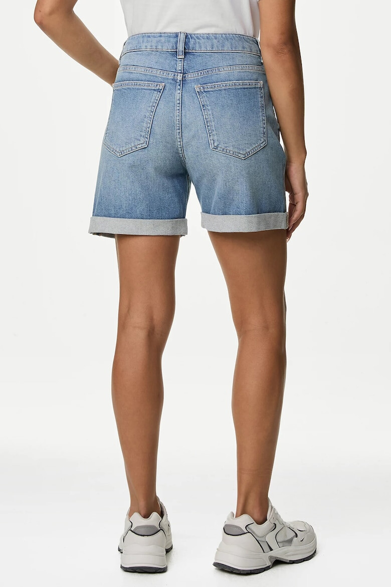 Marks & Spencer Pantaloni scurti de denim cu talie medie - Pled.ro