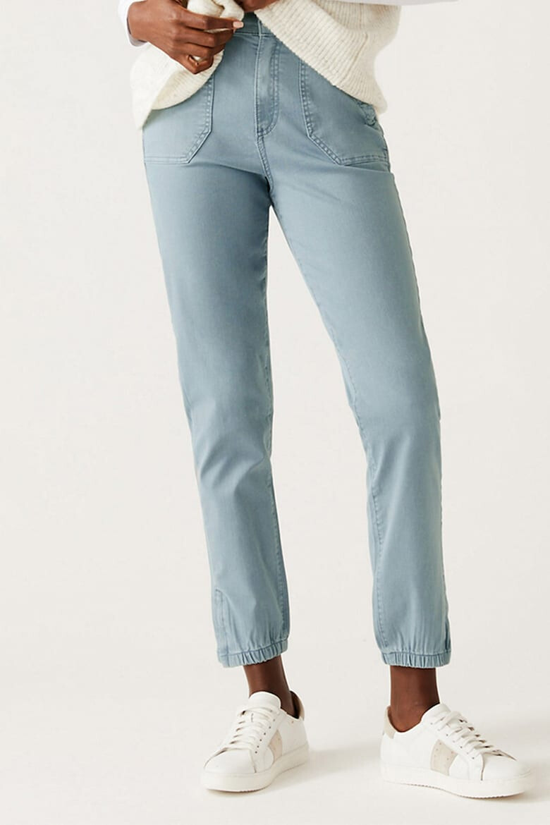 Marks & Spencer Pantaloni slim fit cu slituri cu fermoar la glezna - Pled.ro