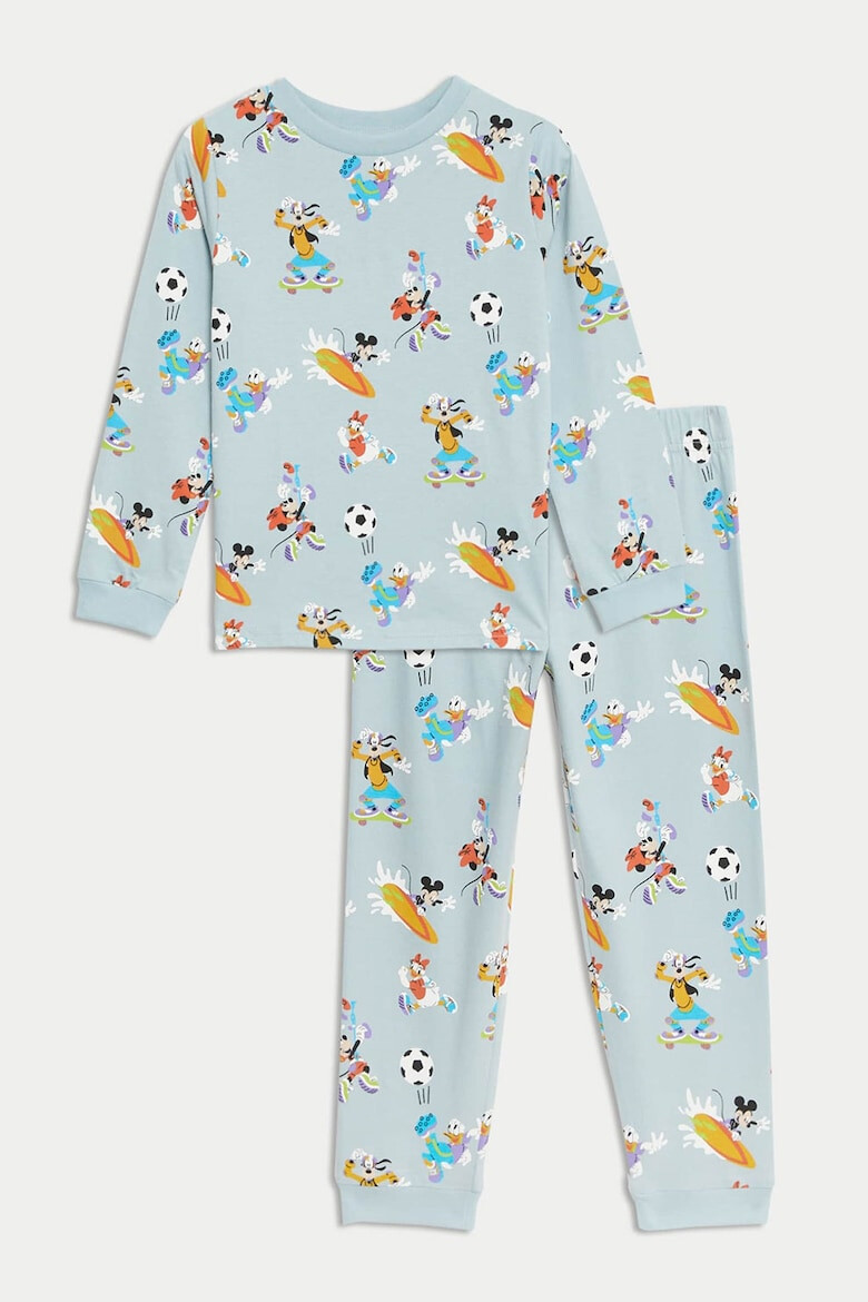 Marks & Spencer Pijama de bumbac cu personaje Disney - Pled.ro