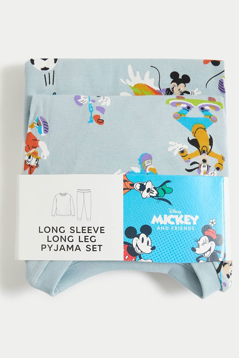 Marks & Spencer Pijama de bumbac cu personaje Disney - Pled.ro