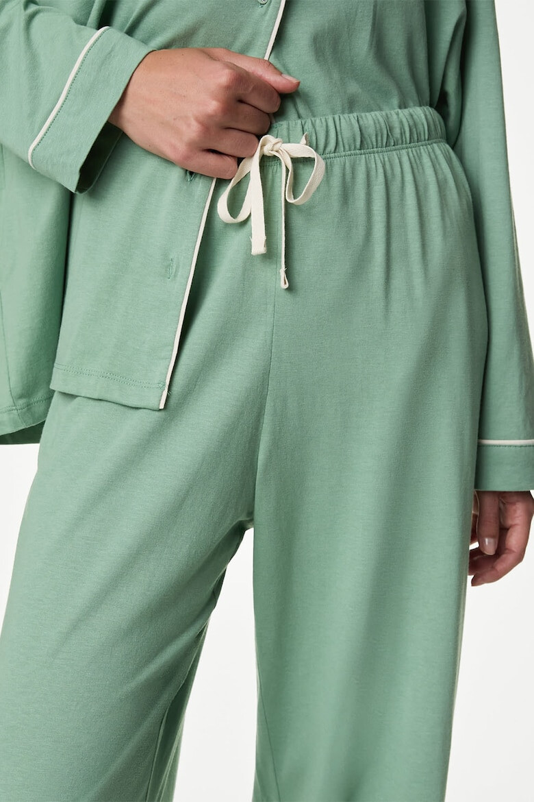 Marks & Spencer Pijama din amestec modal cu maneci lungi - Pled.ro