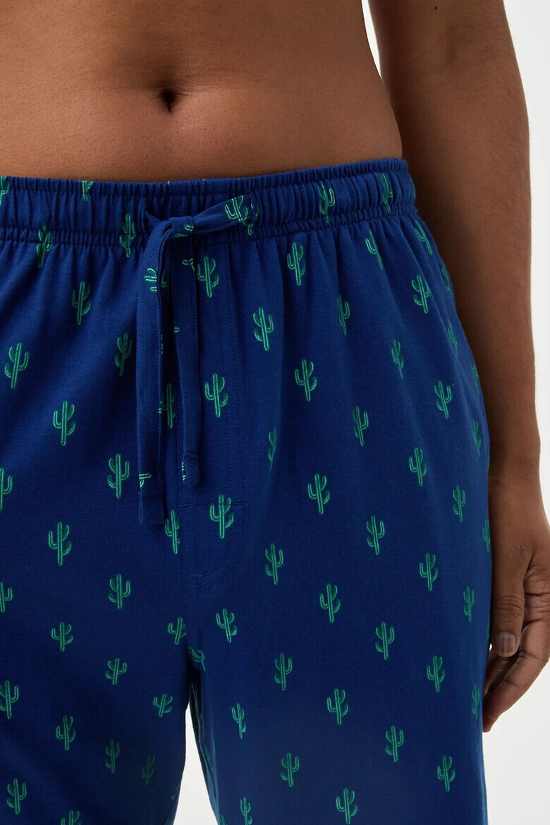 Marks & Spencer Pijama din bumbac cu imprimeu cactus - Pled.ro