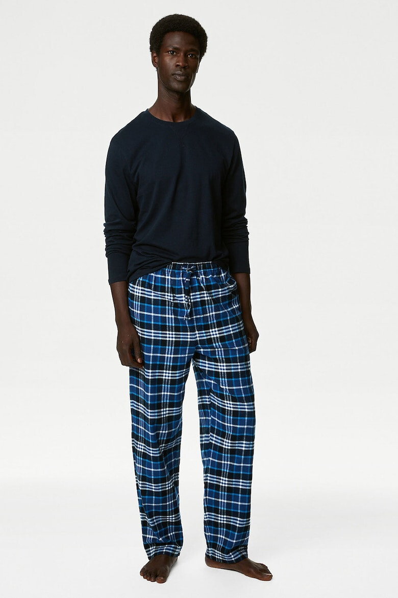 Marks & Spencer Pijama lunga cu model in carouri - Pled.ro