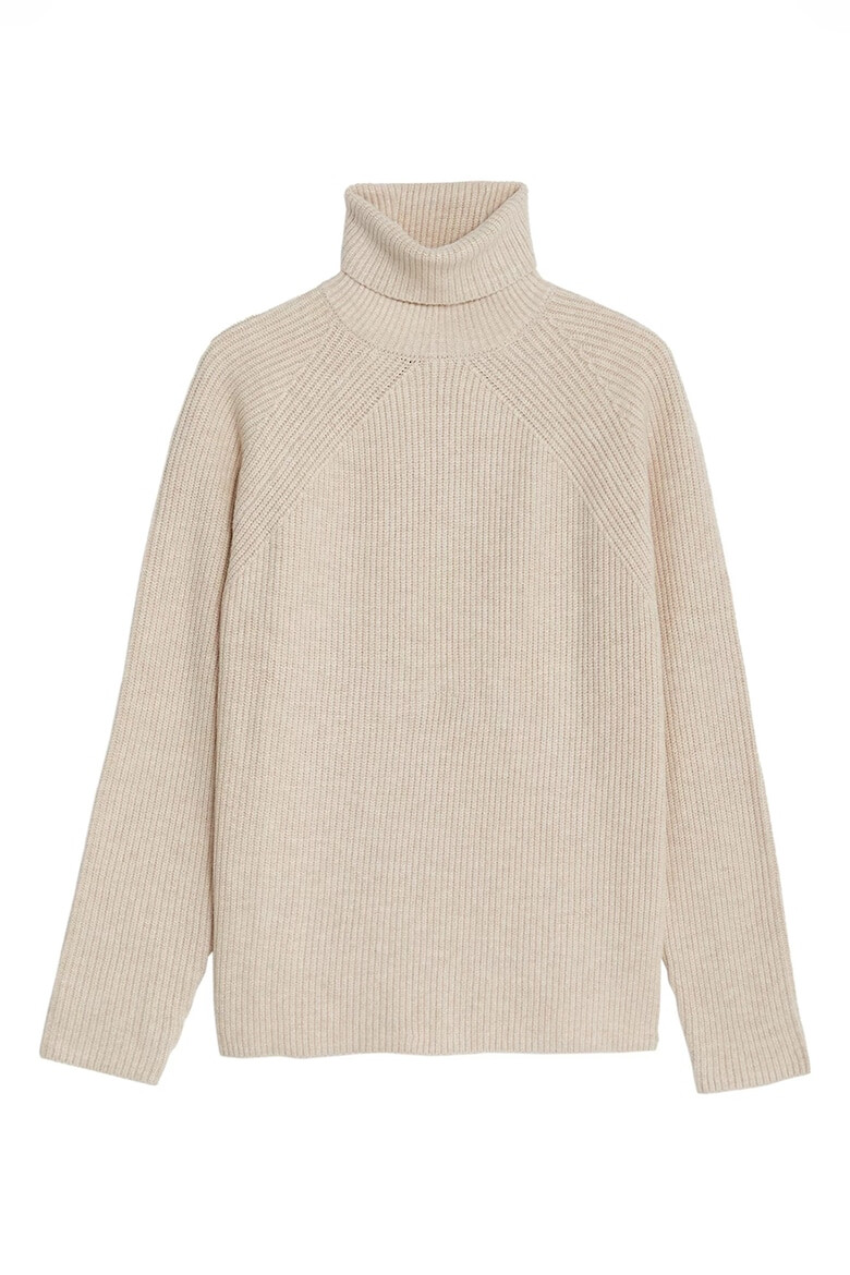 Marks & Spencer Pulover cu guler inalt si maneci raglan - Pled.ro