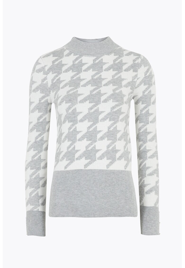 Marks & Spencer Pulover cu model houndstooth supradimensionat - Pled.ro