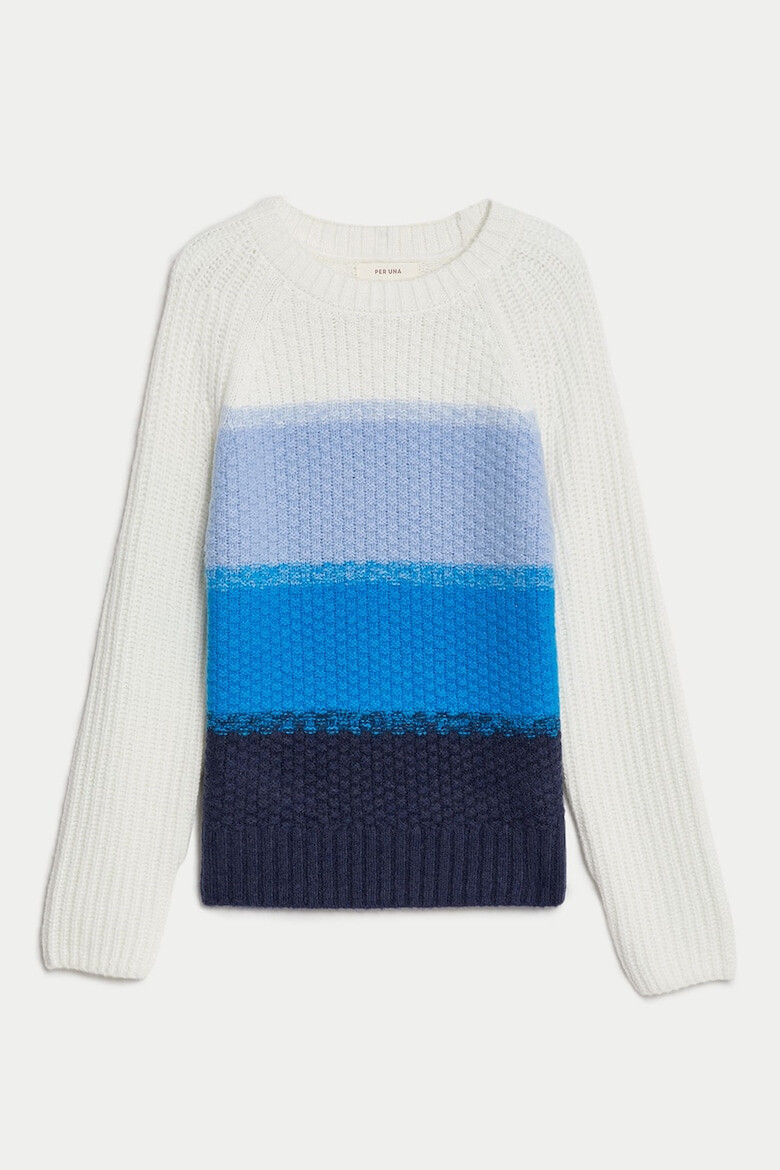 Marks & Spencer Pulover din amestec de lana cu maneci raglan - Pled.ro