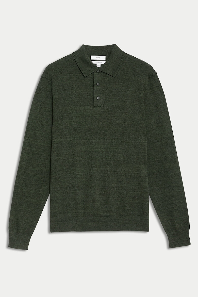 Marks & Spencer Pulover polo din tricot fin - Pled.ro